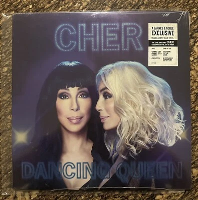 Cher - Dancing Queen (Music Of Abba) Barnes & Noble Blue Vinyl LP Sealed New OOP - Image 1 of 2