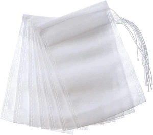 200 Pcs Tea Filter Bag Empty Loose Leaf Tea Bags Disposable Coffee Filter Bag Dr - Picture 1 of 7