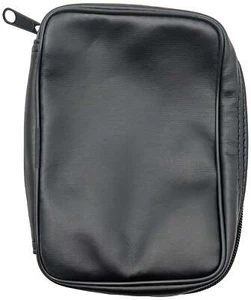 Small Zippered Carry Case for Compact Multimeters, Faux Leather (4" x 1½" x 5¾") - Picture 1 of 1