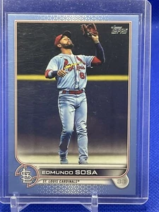 2022 Topps Series 2 - Edmundo Sosa - Fathers Day Blue /50 SP - Cardinals - Picture 1 of 2
