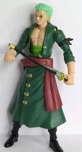 Bandai Anime Heroes One Piece Roronoa Zoro 6.5" Posable Action Figure  - Picture 1 of 11