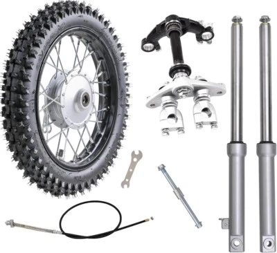 12" Wheel Front Forks 60/100-12 Tire For Honda CRF50 Dirt Bike XR50 CRF70 90CC - Image 1 of 4