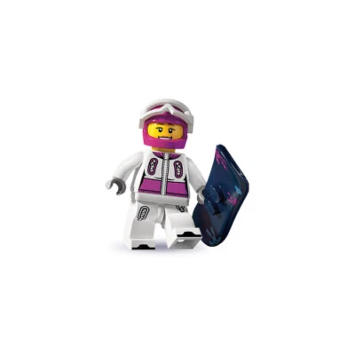 LEGO Series 3 Collectible Minifigures 8803 - Snowboarder (SEALED) - Image 1 of 2