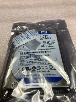 Western Digital WD10JPVX-22JC3T0 1.0TB internal hard drive NEW - Image 1 of 4