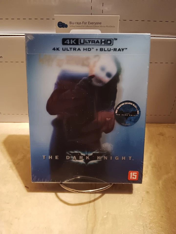The Dark Knight 4K Lenticular SteelBook Blu-ray Weet Exclusive [2008] ShpNextDay - Image 1 of 4