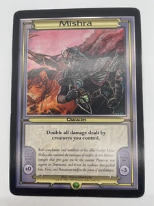 MTG Magic: The Gathering Mishra Vanguard Oversized Card *Near Mint* WotC 1999 - Picture 1 of 12