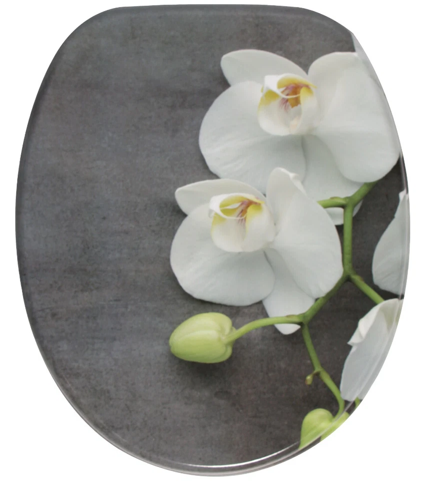 SANILO WC SITZ TOILETTENDECKEL KLODECKEL KLO SITZE DECKEL MIT ABSENKAUTOMATIK PRETTY