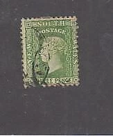 NEW SOUTHE WALES # 37d Perf 12 VF-LIGHT CANCEL Q/VIC CAT VALUE $92.50 - Image 1 of 1