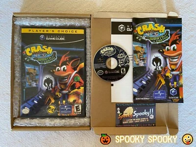 Crash Bandicoot The Wrath of Cortex Nintendo Gamecube - NTSC-U/C USA GC CIB - Image 1 of 4