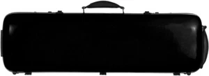 UK Fiberglass violin case Safe Oblong 4/4 M-case Black - Picture 1 of 12