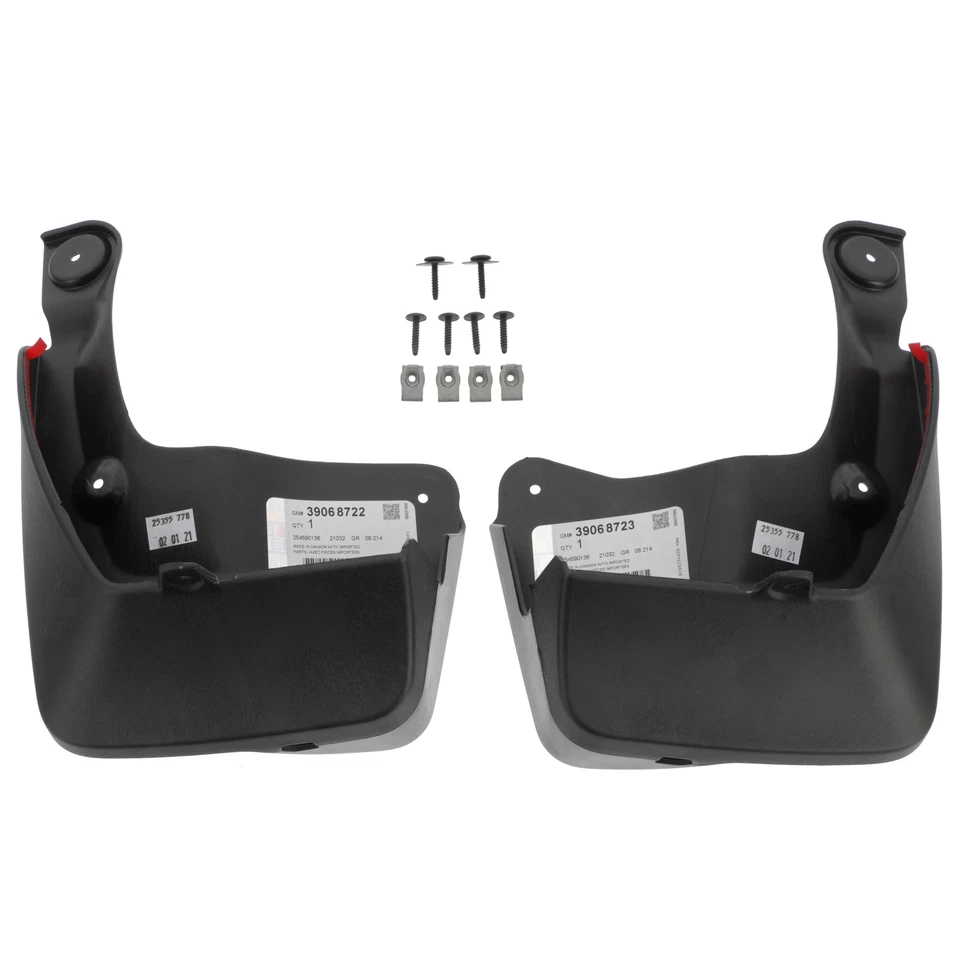 Protector de barro contra salpicaduras trasero genuino GM 2017-2019 Chevrolet Cruze LS 39068721 Foto 1 de 4