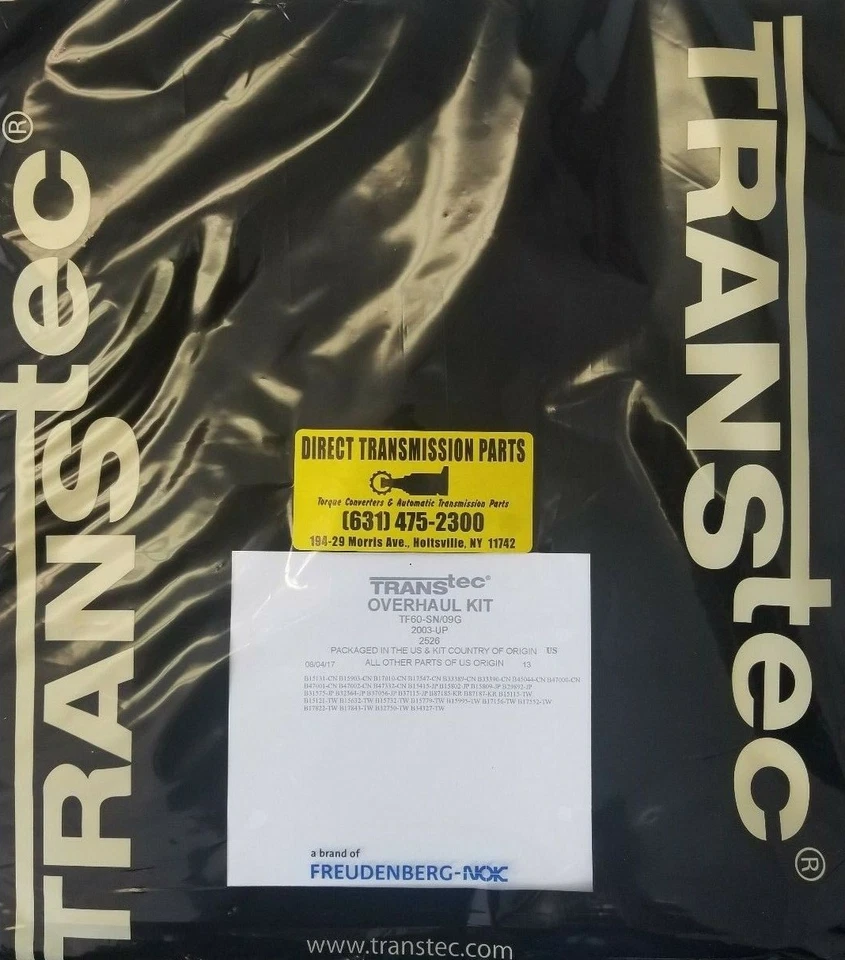 JEEP AW4, A340E, A340H  TAG # 30-40LE, 30-80LE 1987-2001 BANNER KIT  - Image 1 of 4