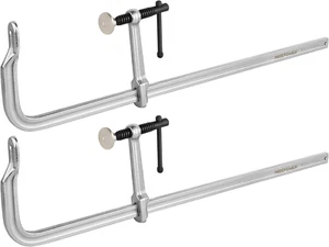 F Clamp 24 Inch, Heavy Duty Clamps for Welding, Max Jaw 24-Inch, Throat Depth 4- - Picture 1 of 12