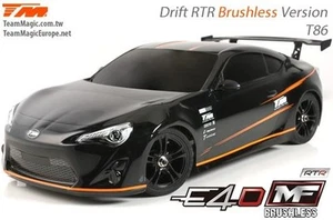 Team Magic E4D-MF T86 Drift Wettbewerbs Brushless RTR Tourenwagen - TM503018-T86 - Bild 1 von 2