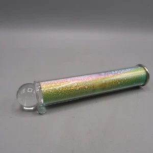 Hermoso caleidoscopio vintage de vidrio hecho a mano de 7", no es un juguete - Imagen 1 de 4