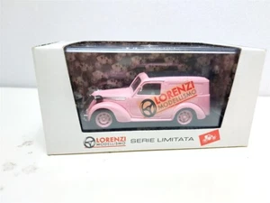 Fiat 1100E Furgone Promo Lorenzi Modellismo Rosa - 1/43 Brumm - Foto 1 di 2