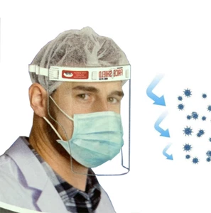 KP iSafe (TM) Face Shield Anti Fog, Full Face Protection & Reusable - Picture 1 of 6