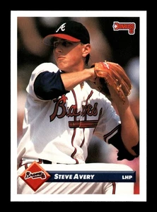 STEVE AVERY ⚾ 1992 Donruss #26 Atlanta Braves - Picture 1 of 2