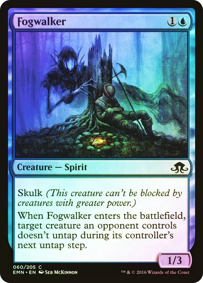 MTG FOIL Fogwalker  - Eldritch Moon #060 - Image 1 of 1