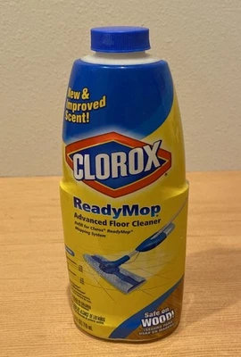 Clorox Ready Mop Limpiador de Pisos Avanzado Botella de Recarga 24 OZ Nuevo Foto 1 de 4