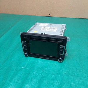 2008 Volkswagen Jetta 6 Disk Radio Display Screen OEM RCD510USB 5ND035190A - Picture 1 of 13