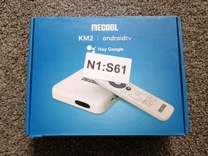MECOOL KM2 Google Certified Android 10 TV Box 2G 8G S905X2 Dual Wifi UDR 4K Box - Imagen 1 de 4