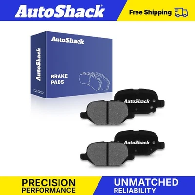 Rear Ceramic Brake Pad Set for 2012-2019 Fiat 500 Foto 1 de 4