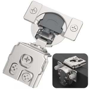 Chibery 60er Pack 1-1/2" Overlay 3D Soft Close verdecktes Küchenschrank Scharnier... - Bild 1 von 7