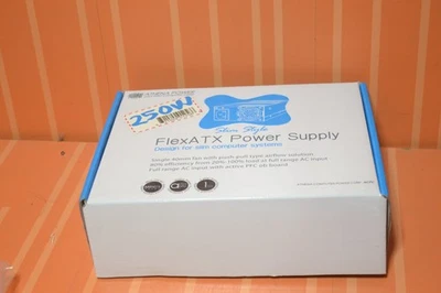 AP-MFATX25 Athena PC Computer 250W Flex ATX Mini-ITX/ 1UITX PFC Power Supply - Image 1 of 3