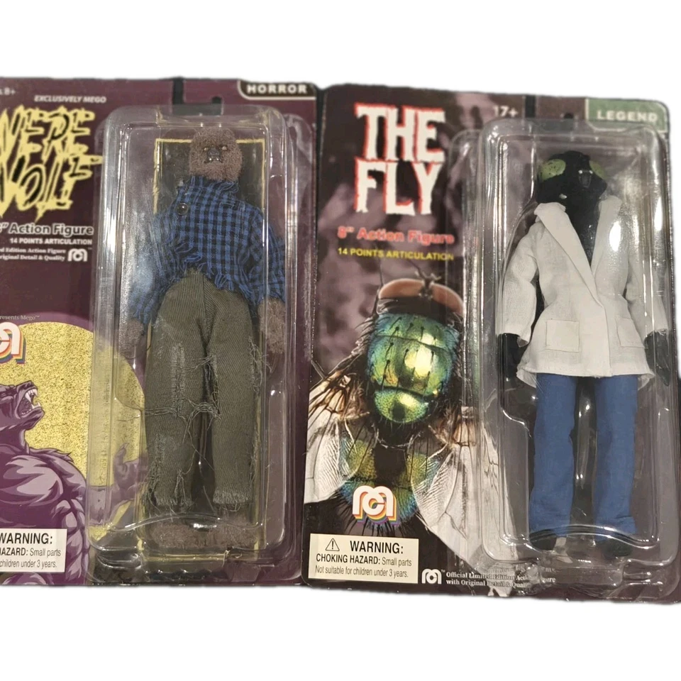 Mego Fly Action Figure 8 Inch Flocked Version Wave 12 in Stock