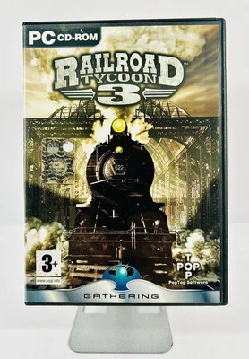 RAILROAD TYCOON 3💣🔥GIOCO DI TRENI 🚂PC💻CD ROM💿EDIZIONE ITALIANA 🇮🇹 - Immagine 1 di 3