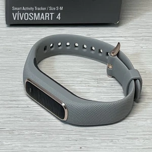 Garmin Vivosmart 4 Smart Activity Tracker S/M Band GPS - Picture 1 of 10