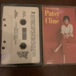 The Best Of Patsy Cline Cassette Tape 1985 A Portrait I Fall To Pieces Crazy - Picture 1 of 3