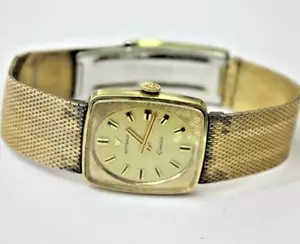 OROLOGIO VINTAGE WITTNAUER GENEVE CALIBRO 9EI ULTRA RARO UNISEX MECCANICO 17J - Foto 1 di 10