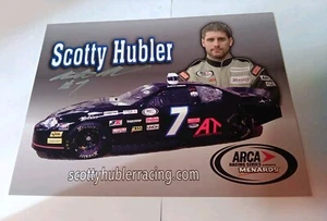 Scotty Hubler Autographed Herocard 2015 #7 Arca Menards Daytona 200 Hoosier Tire - Picture 1 of 3