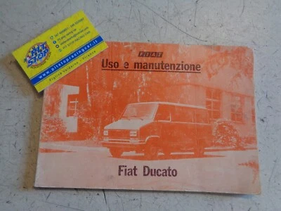 LIBRETTO USO E MANUTENZIONE FIAT DUCATO - EDIZIONE 1983 - ORIGINALE - Immagine 1 di 2