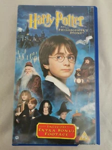 Harry Potter And The Philosopher's Stone (VHS 2002) Family Film Private Seller - Picture 1 of 8