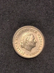1954 Netherlands 25 Cents XF KM#183 - Picture 1 of 2