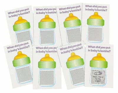 FUN EXPRESS Baby Shower Game Scratch Tickets - 24 Count