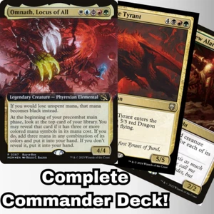 MTG Commander EDH Deck Omnath, Locus of All 100 Cards Custom Deck 5 Colors - Picture 1 of 8