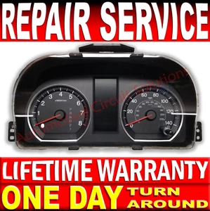 2007-2011 Honda CRV Instrument Dash Cluster Odometer Display *REPAIR SERVICE* - Foto 1 di 6