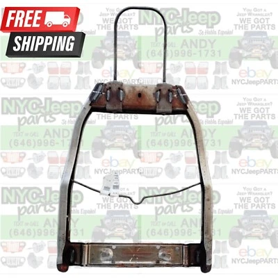 Driver  Front Seat Top Cushion METAL FRAME Upper 03-06 Jeep Wrangler TJ - Image 1 of 4