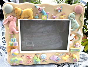 RUSS BERRIE 6" X 4" BABY PICTURE FRAME