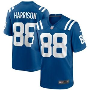 Indianapolis Colts Marvin Harrison #88 Nike Men's Royal NFL Retired Game Jersey