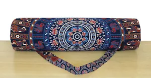 Hombres Mujeres Deportivo Yoga Bolso Portátil Estera de Yoga Bolso de Portador con Bolsillo Exterior con Cremallera - Imagen 1 de 7
