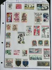 CECOSLOVACCHIA 132 STAMPS