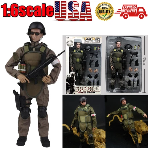 1:6 Field Medical Soldier Action Figures Military Model Toy Kids Holiday Gifts Cover