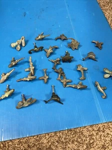 24-Shark Dolphin Swordfish, Cactus Seahorse Animal Bronze Cabinet / Drawer Knob - Picture 1 of 13