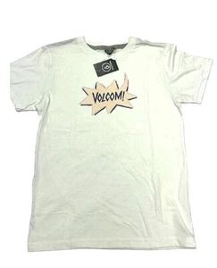 Volcom Screech T-Shirt NWT Sz 3T,5T or  7(xl) Little Boys S/S Lil Youth White - Picture 1 of 8