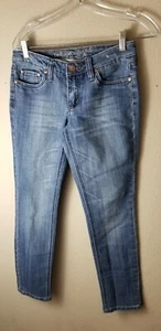 Pantalones de mezclilla para mujer Refuge talla 5s azul pierna recta - Imagen 1 de 4